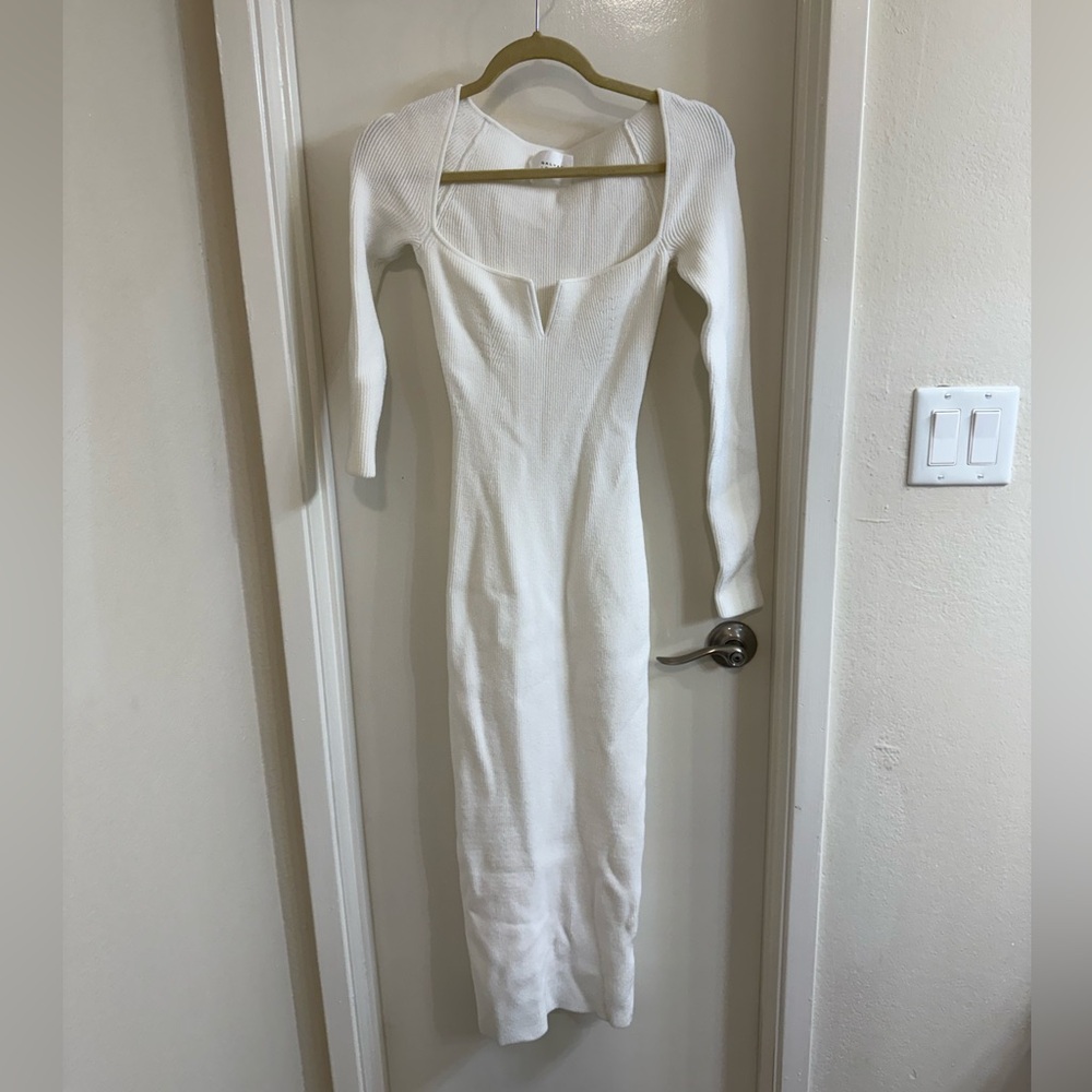 Galvan London Ribbed Maxi Sweater Dress Size Small